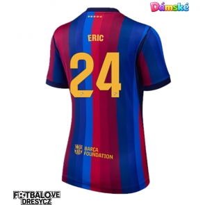 Barcelona Eric Garcia #24 Dámské Domácí Dres 2026-27 Krátký Rukáv